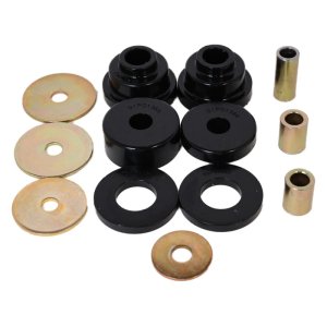 Toyota Tacoma Differential Bushing Set - Rear - Energy Suspension - Made Of Superior Hyper-Flex Material - Black - `05-`15